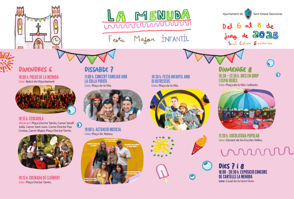 La Bustia programacio La Menuda juny 2025