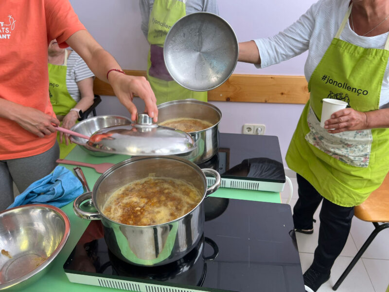 La Bustia taller melmelada tarongers Sant Andreu 1