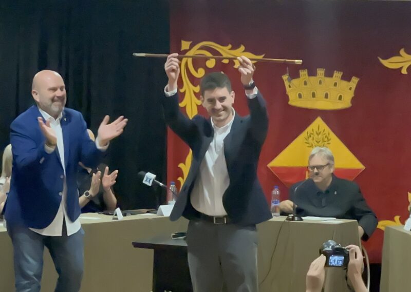 La Bustia Marc Serrado nou alcalde 14 juny 2025 Olesa