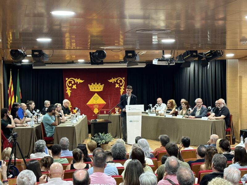 La Bustia Marc Serrado nou alcalde Olesa 14 juny 2025