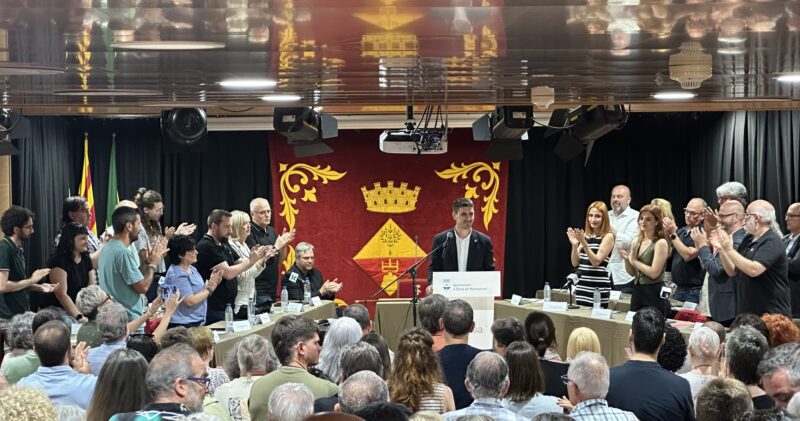 La Bustia Marc Serrado nou alcalde Olesa 14 juny 2025