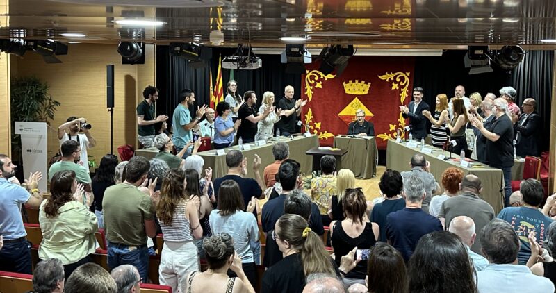 La Bustia Marc Serrado nou alcalde Olesa 14 juny 2025