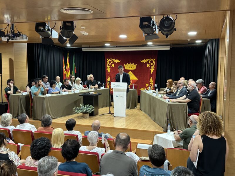 La Bustia Marc Serrado nou alcalde Olesa 14 juny 2025