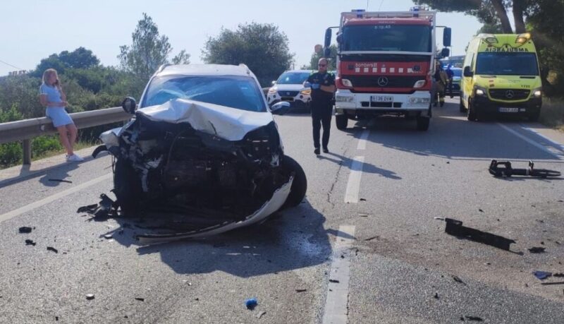 La Bustia accident Esparreguera 21 juny25