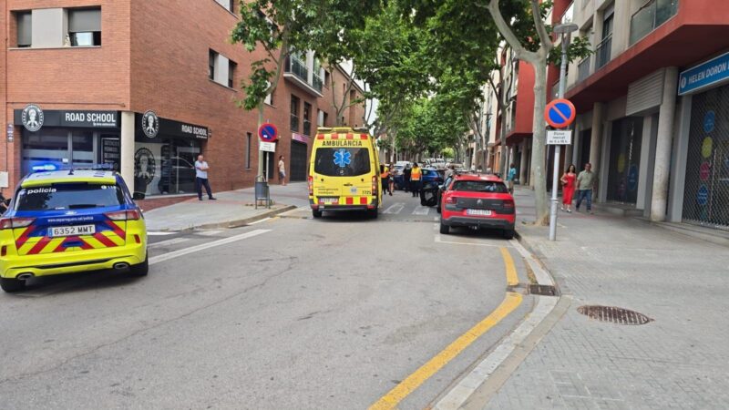 La Bustia accident Esparreguera 31 maig