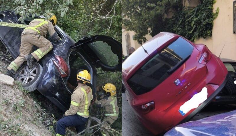 La Bustia accidents transit Gelida
