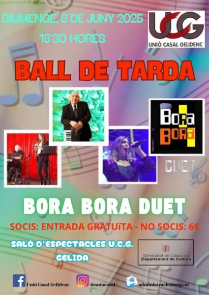 La Bustia cartell Bora Bora Duet