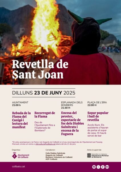 La Bustia cartell Collbato Sant Joan