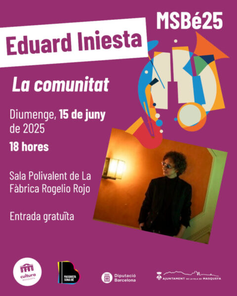 La Bustia cartell Eduard Iniesta Masquefa