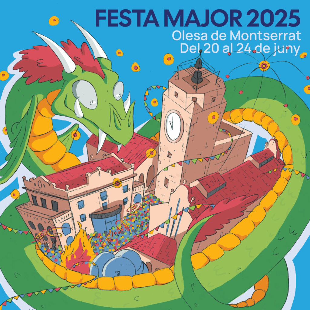 La Bustia cartell Festa Major Olesa
