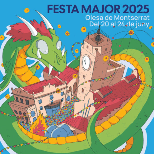 La Bustia cartell Festa Major Olesa