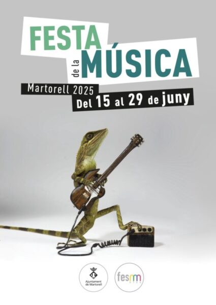 La Bustia cartell Festa de la Musica Martorell