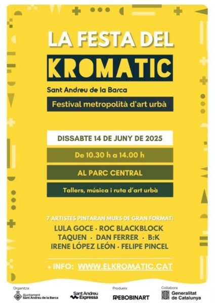La Bustia cartell Festa del Kromatic