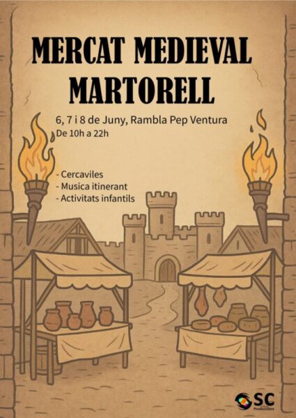 La Bustia cartell Mercat Medieval Martorell