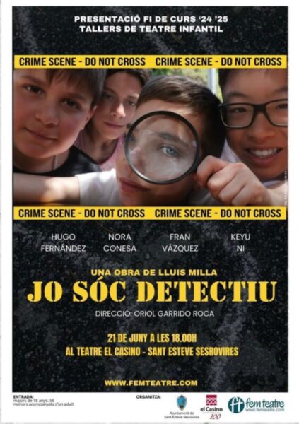 La Bustia cartell final de curs taller del teatre