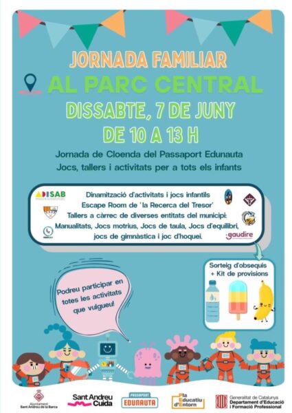 La Bustia cartell jornada familiar Sant Andreu