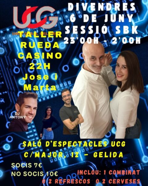 La Bustia cartell taller Rueda Casino