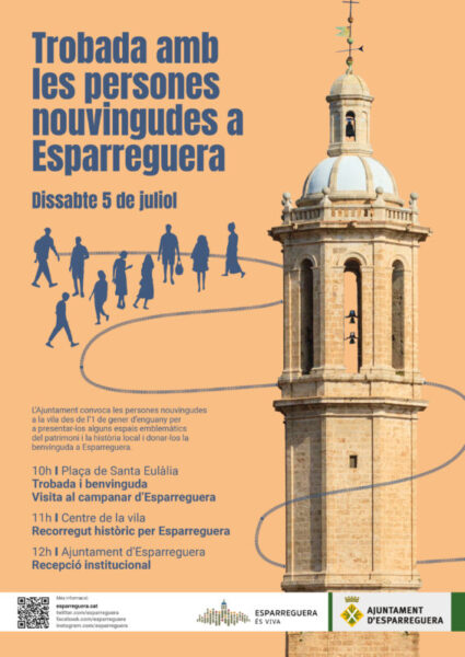 La Bustia cartell trobada persones nouvingudes Esparreguera