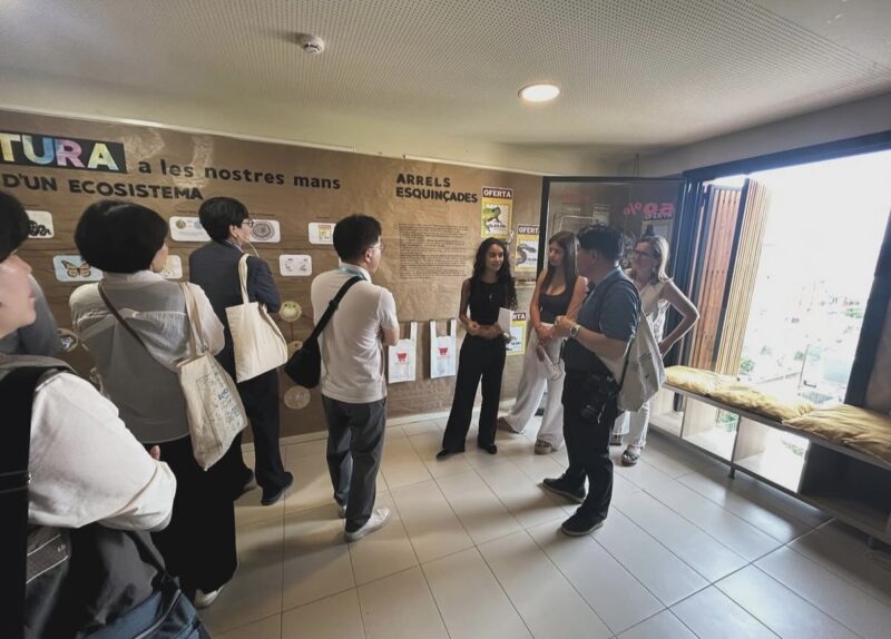 La Bustia delegacio Corea del Sud Escola El Puig Esparreguera 2