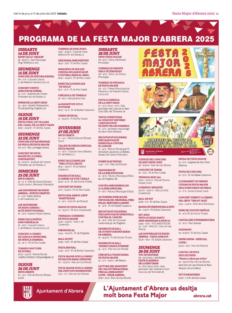 La Bustia especial Festa Major Abrera