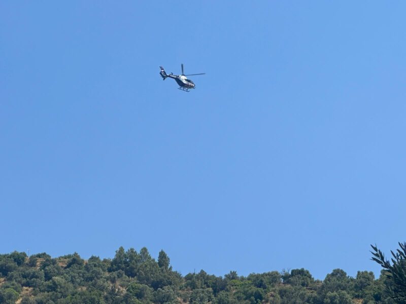 La Bustia helicopter Olesa 28 juny 1
