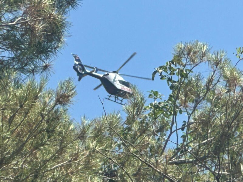 La Bustia helicopter Olesa 28 juny