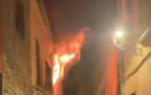 La Bustia incendi Collbato 11 de juny 1