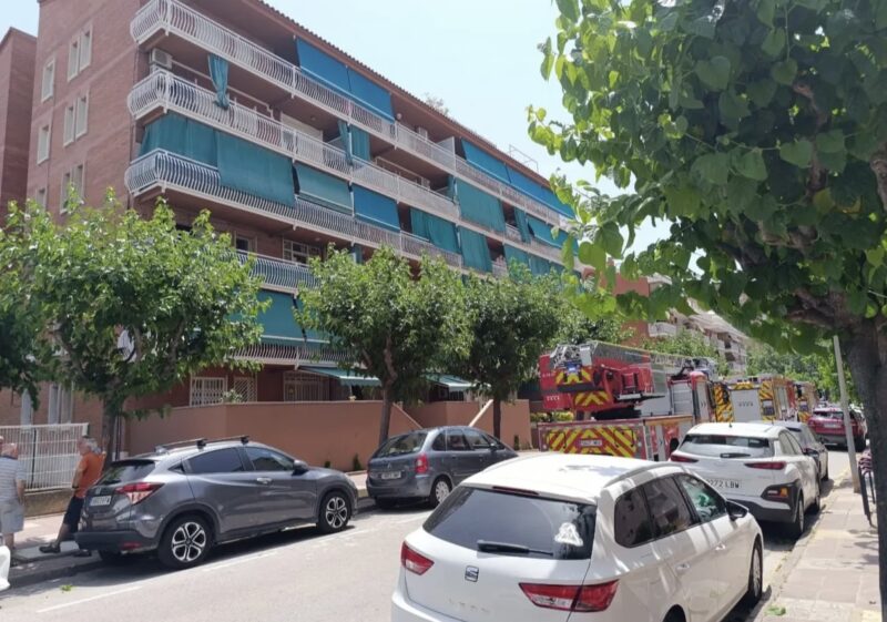 La Bustia incendi Martorell 10 juny 2