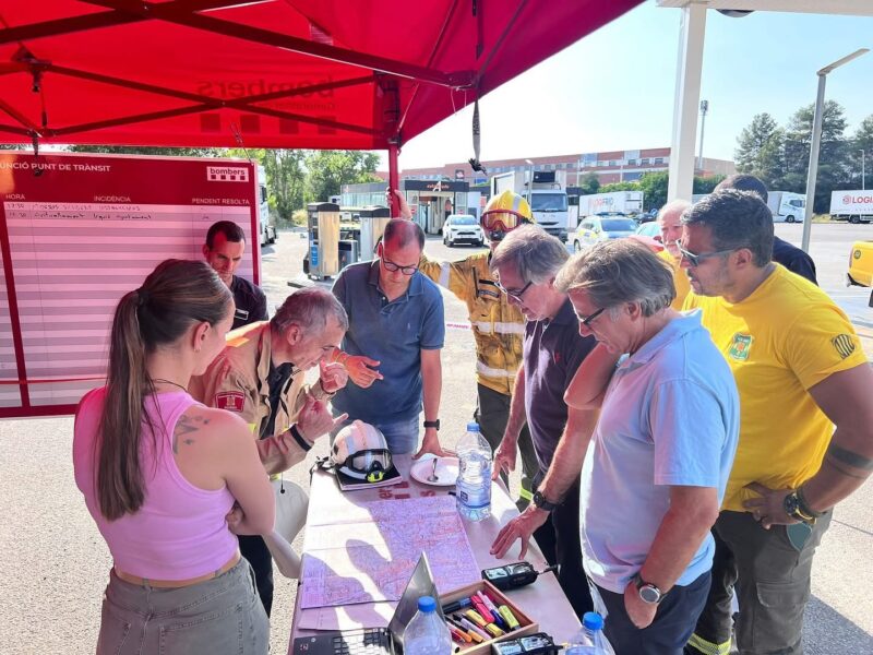 La Bustia incendi Sant Esteve Martorell