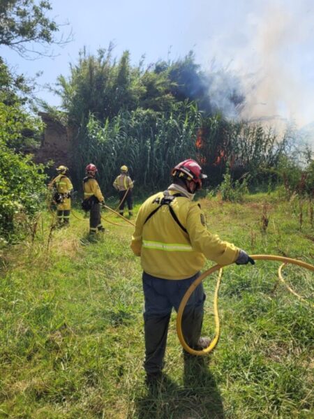 La Bustia incendi Sant Esteve Martorell