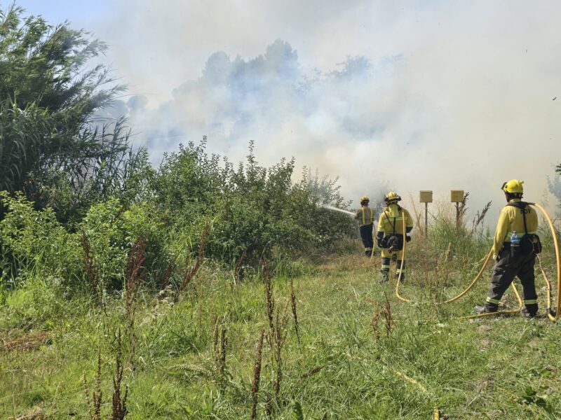 La Bustia incendi Sant Esteve Martorell