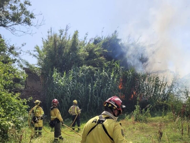 La Bustia incendi Sant Esteve Martorell