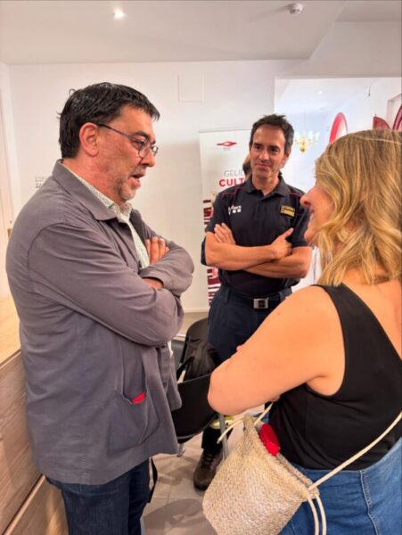 La Bustia reunio Bombers Voluntaris a Gelida 2