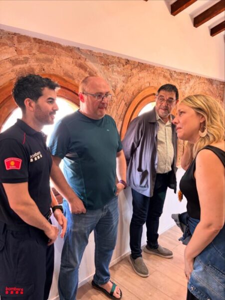 La Bustia reunio Bombers Voluntaris a Gelida 3