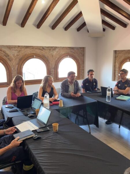 La Bustia reunio Bombers Voluntaris a Gelida 6