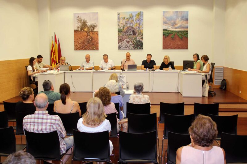 La Bustia Ple juliol 2025 cartipas Castellvi