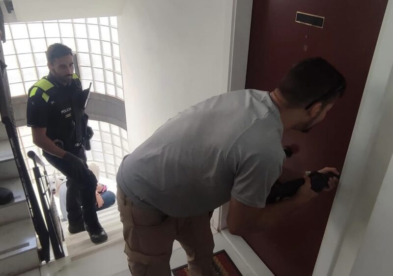 La Bustia Policia Local Martorell usurpacio habitatge 1