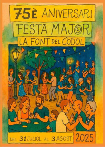 La Bustia cartell Festa Major Codol Sant Esteve