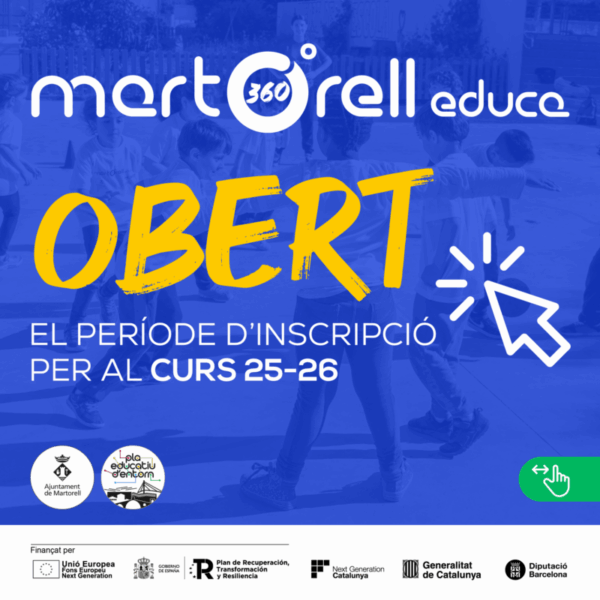 La Bustia cartell Martorell educa 360