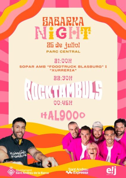 La Bustia cartell Sabarka Night