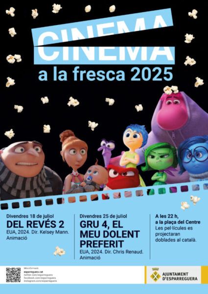La Bustia cartell cinema a la fresca Esparreguera