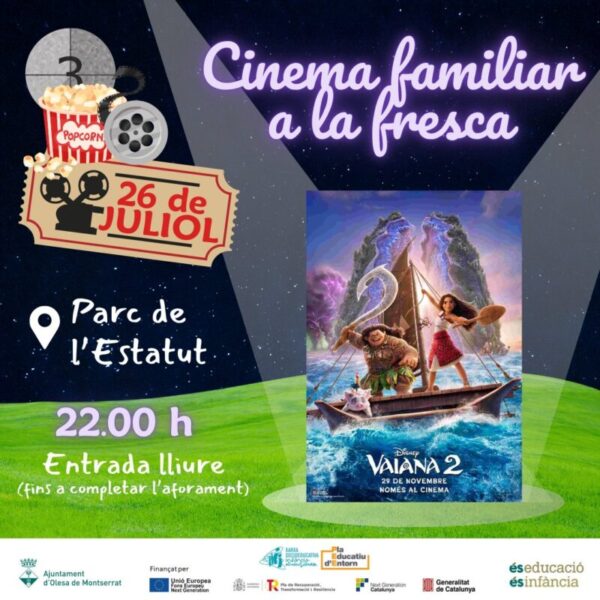 La Bustia cartell cinema familiar Olesa