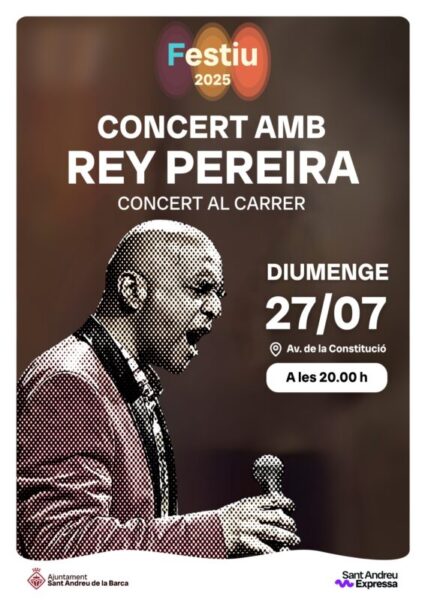 La Bustia cartell concert Rey Pereira