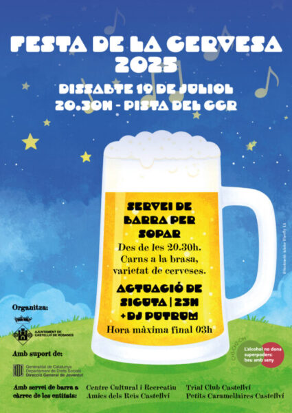 La Bustia cartell festa de la cervesa
