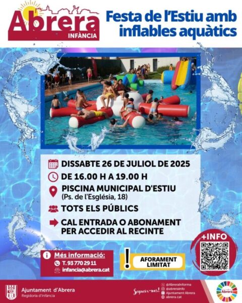 La Bustia cartell festa estiu Abrera