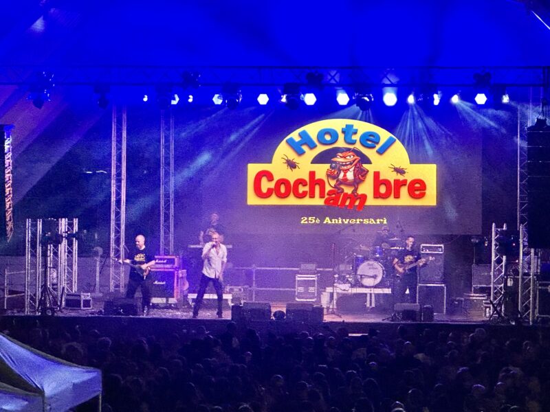 La Bustia concert Hotel Cochambre Festa Major Esparreguera 2025 1