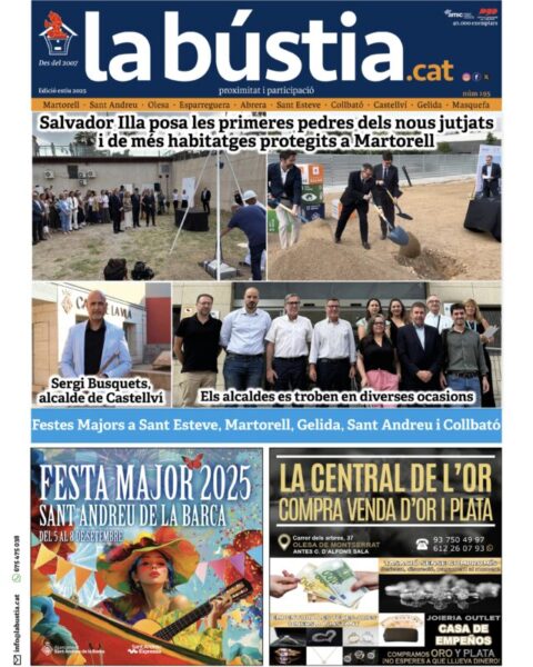 La Bustia estiu 2025 portada