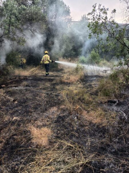 La Bustia incendi Esparreguera 2 juliol 2025