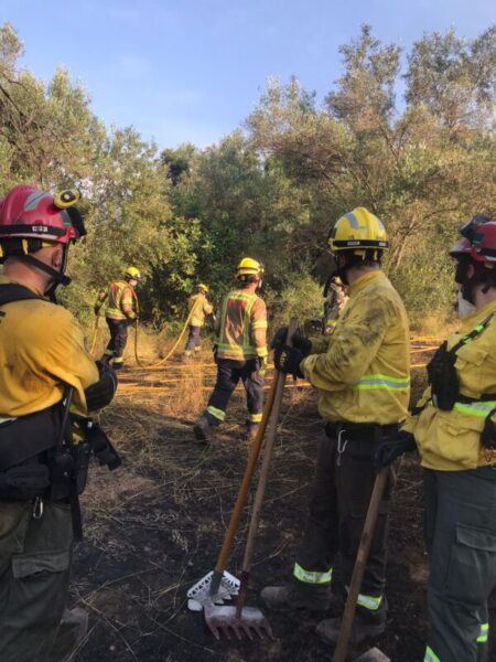 La Bustia incendi Esparreguera 2 juliol 2025