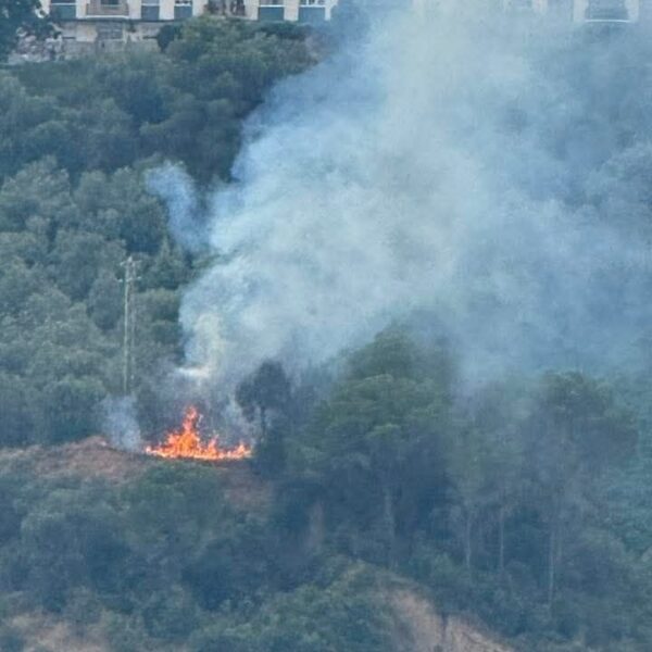 La Bustia incendi Esparreguera 2 juliol 2025 costat torre electrica